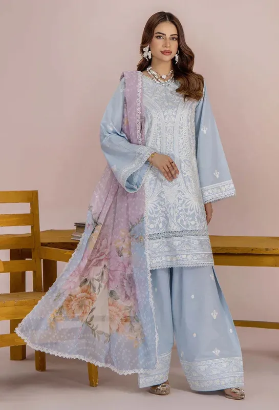 Adans Libas Cambric ready to wear Chiffon – view 1 – Poshaq