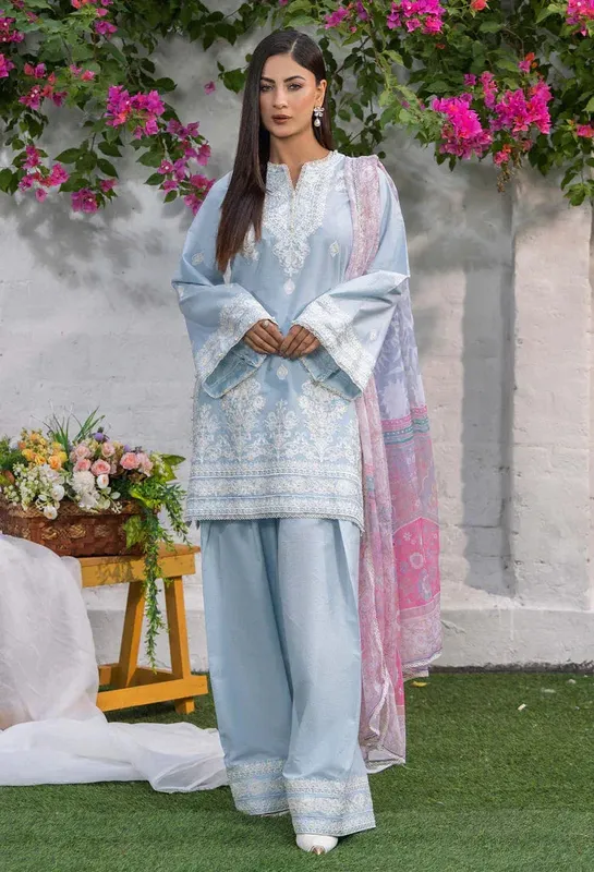 Adans Libas Cambric ready to wear Chiffon – view 1 – Poshaq
