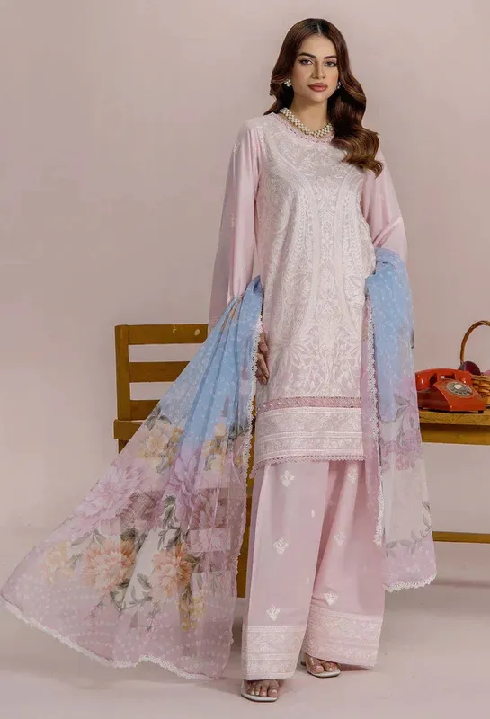 Adans Libas Cambric ready to wear Chiffon – view 1 – Poshaq