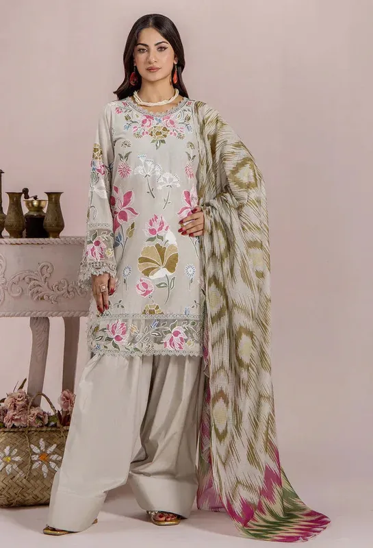 Adans Libas Cambric ready to wear Chiffon – view 1 – Poshaq