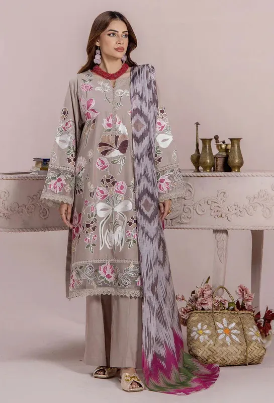 Adans Libas Cambric ready to wear Chiffon – view 1 – Poshaq