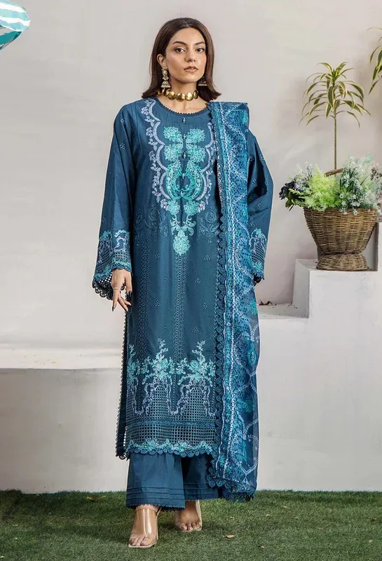 Adans Libas Muskari Lawn Cotton – view 1 – Poshaq