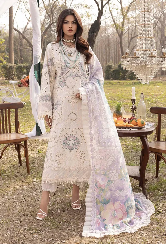 Adans Libas BAZM-E-BAHAR Cotton – view 1 – Poshaq
