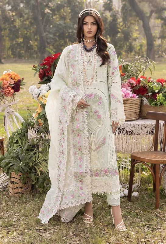 Adans Libas BAZM-E-BAHAR Cotton – view 1 – Poshaq