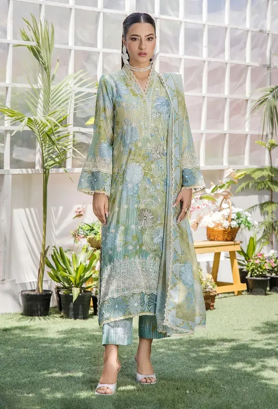Adans Libas SUMMER PRINTS LAWN Cambric – view 1 – Poshaq
