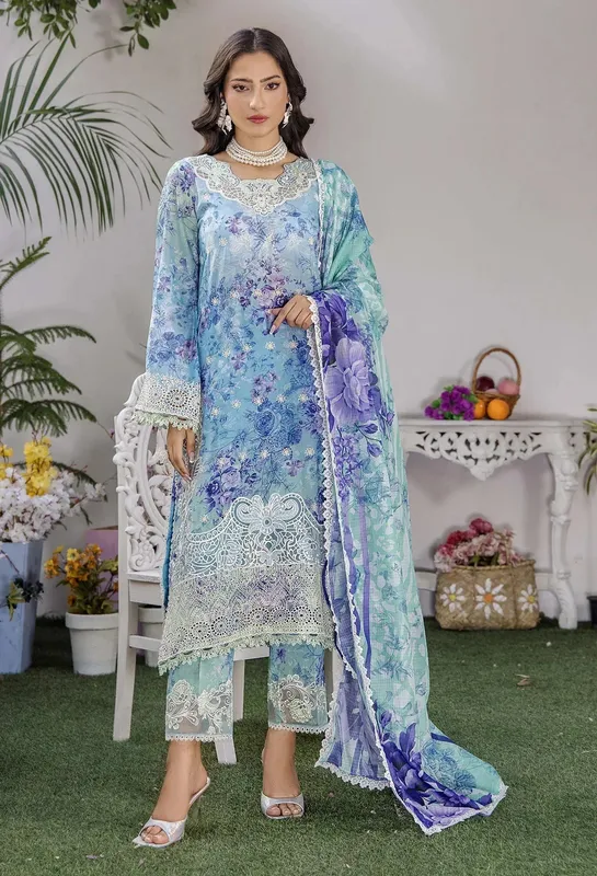 Adans Libas SUMMER PRINTS LAWN Cambric – view 1 – Poshaq