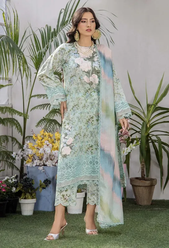 Adans Libas SUMMER PRINTS LAWN Cambric – view 1 – Poshaq