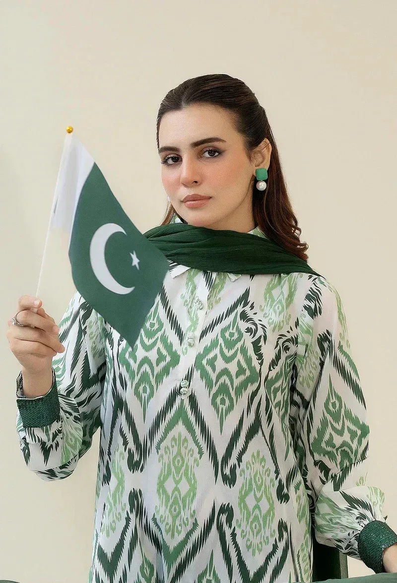 Silk long shirt in a classic cut – view 4 – Poshaq