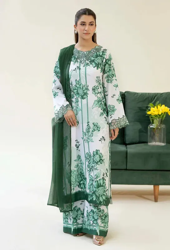 Adans Libas Rang-e-watan Silk – view 1 – Poshaq