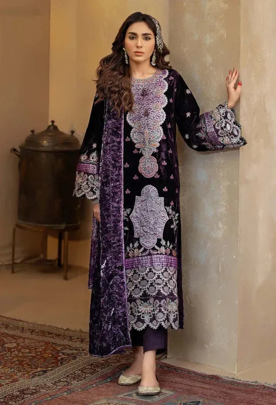Adans Libas Plachi Luxury Formals 24 Raw Silk – view 1 – Poshaq