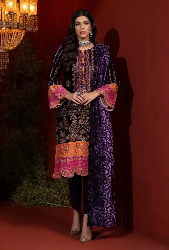 Adans Libas Plachi Luxury Formals 24 Raw Silk – view 1 – Poshaq