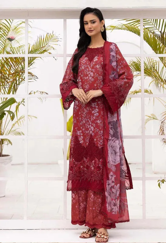 Adans Libas Solana 25 Red Chiffon – view 1 – Poshaq
