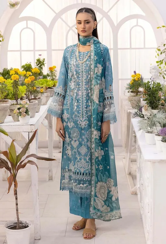 Adans Libas Solana 25 Blue Cotton – view 1 – Poshaq