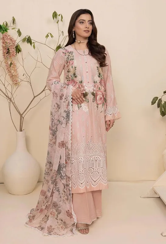Adans Libas Haelyn 25 Peach Pink Chiffon – view 1 – Poshaq