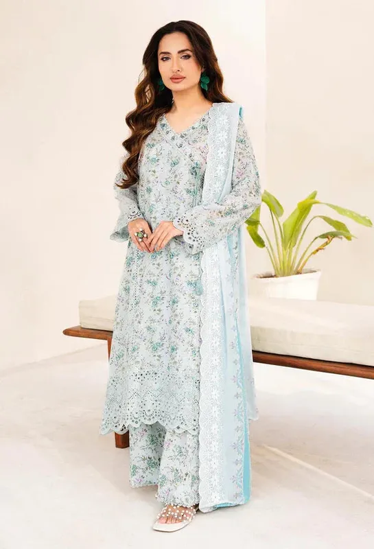 Adans Libas Marisa 25 Off White Chiffon – view 1 – Poshaq