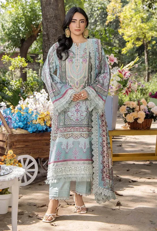 Adans Libas Jasmine Lawn Cotton – view 1 – Poshaq