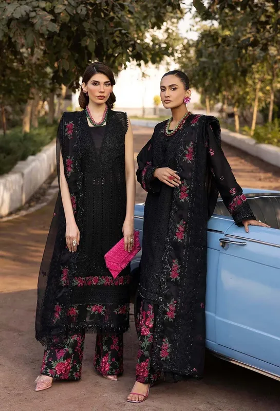 Adans Libas Summers Dream 25 Black Cotton – view 1 – Poshaq