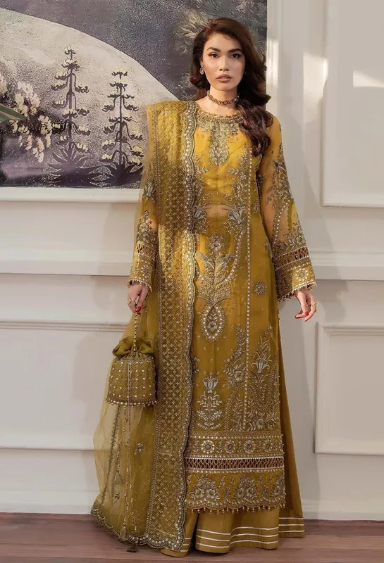 Adans Libas Traditional Essence Raw Silk – view 1 – Poshaq