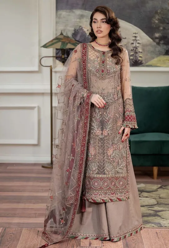 Adans Libas Traditional Essence Raw Silk – view 1 – Poshaq