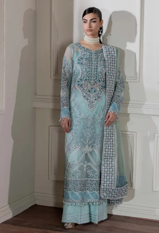 Adans Libas Traditional Essence Raw Silk – view 1 – Poshaq