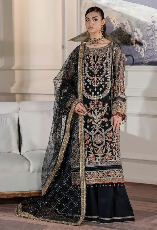 Adans Libas Traditional Essence Raw Silk – view 1 – Poshaq
