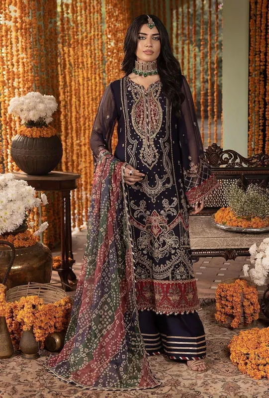 Adans Libas Rang e Mehfil Formals Raw Silk – view 1 – Poshaq