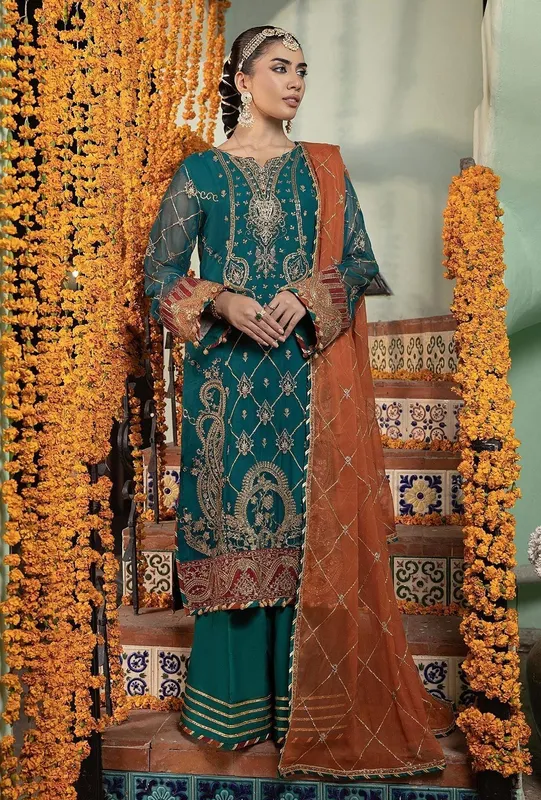 Adans Libas Rang e Mehfil Formals Raw Silk – view 1 – Poshaq