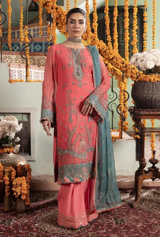 Adans Libas Rang e Mehfil Formals Raw Silk – view 1 – Poshaq