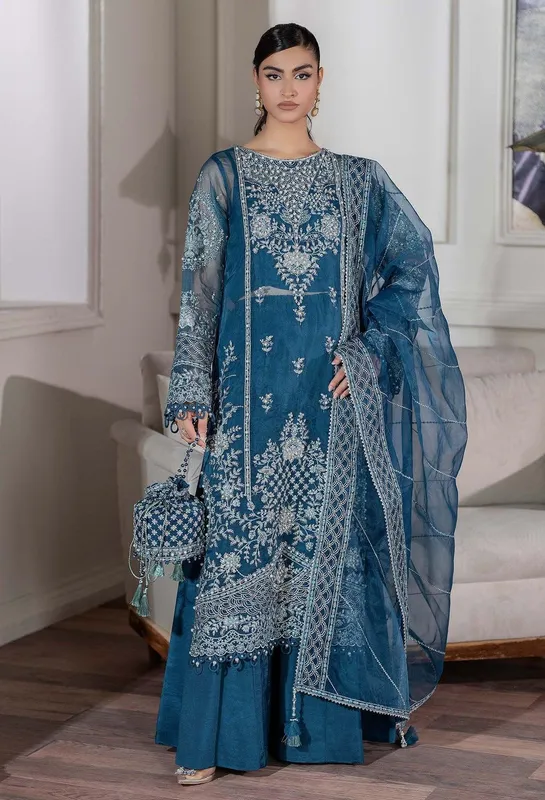 Adans Libas Traditional Essence Raw Silk – view 1 – Poshaq