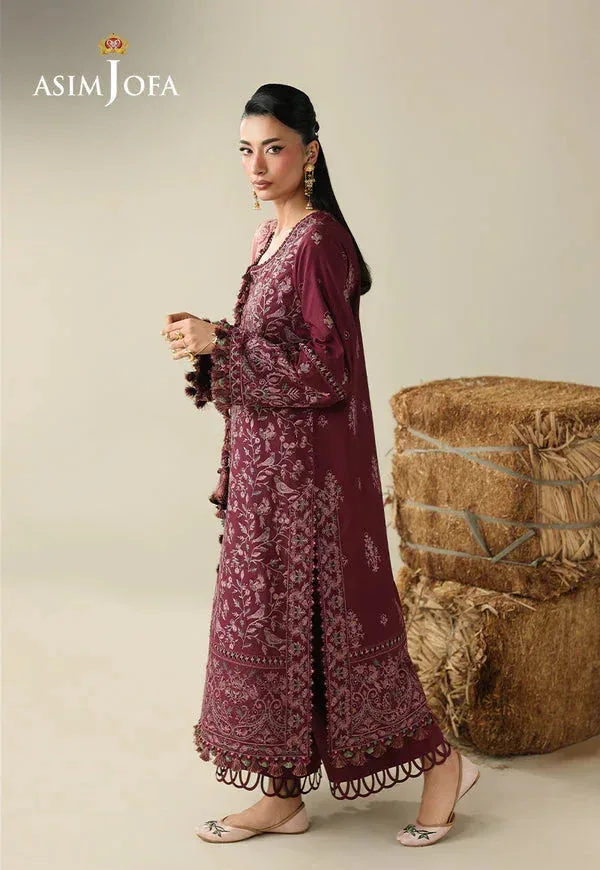 Asim Jofa Kashmiri Collection 25 Pink – view 3 – Poshaq