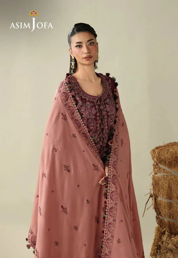 Asim Jofa Kashmiri Collection 25 Pink – view 4 – Poshaq