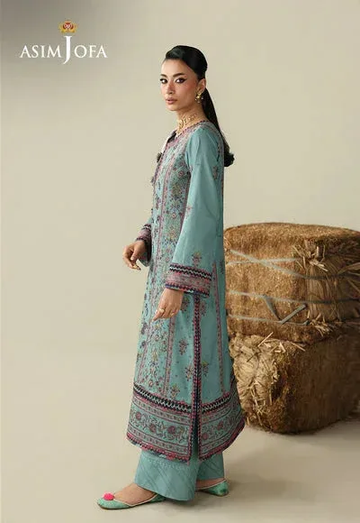 Asim Jofa Kashmiri Collection 25 Pink – view 3 – Poshaq