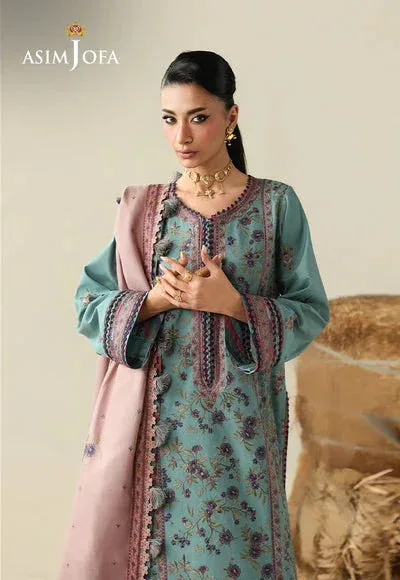 Asim Jofa Kashmiri Collection 25 Pink – view 5 – Poshaq