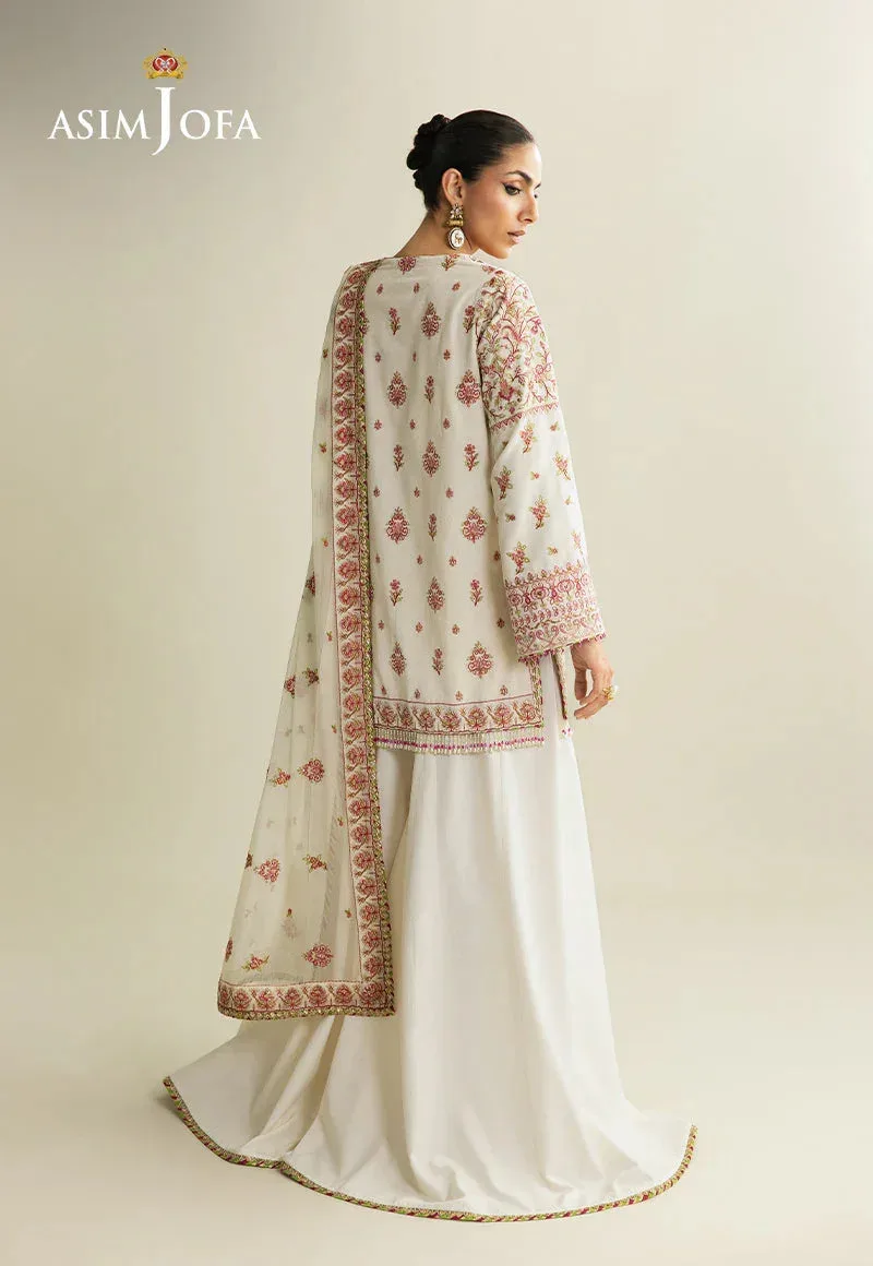 Asim Jofa Makhmal Velvet 25 Fuchsia Velvet – view 2 – Poshaq