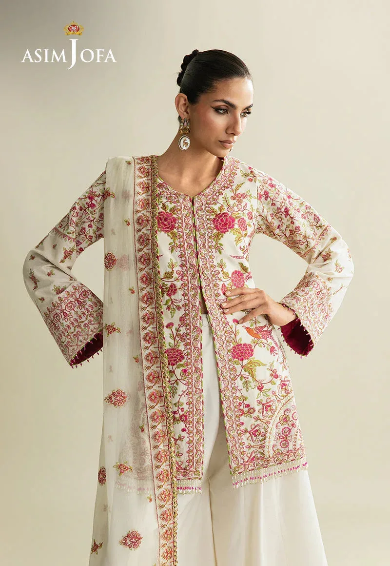 Asim Jofa Makhmal Velvet 25 Fuchsia Velvet – view 6 – Poshaq