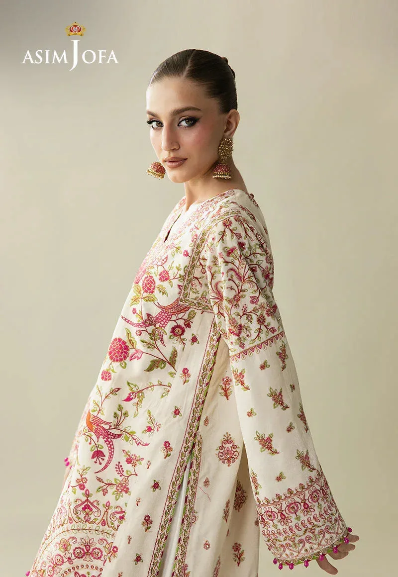 Asim Jofa Makhmal Velvet 25 Fuchsia Velvet – view 7 – Poshaq