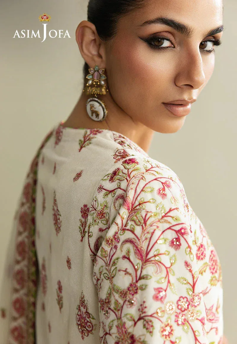 Asim Jofa Makhmal Velvet 25 Fuchsia Velvet – view 8 – Poshaq