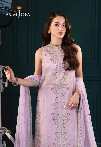 Asim Jofa Lumiere Formals Magenta – view 2 – Poshaq