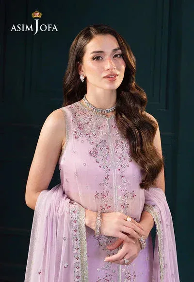Asim Jofa Lumiere Formals Magenta – view 4 – Poshaq