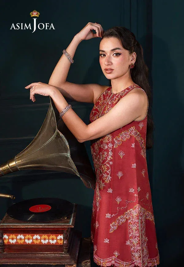 Asim Jofa Lumiere Formals Coral – view 3 – Poshaq