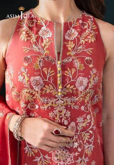Asim Jofa Lumiere Formals Coral – view 4 – Poshaq