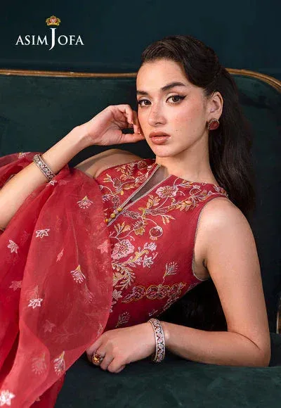 Asim Jofa Lumiere Formals Coral – view 6 – Poshaq