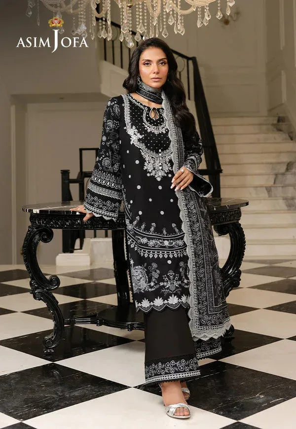 Asim Jofa Summer Rhapsody Organza – view 3 – Poshaq