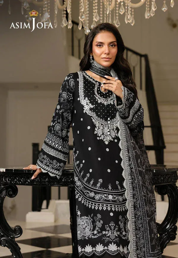 Asim Jofa Summer Rhapsody Organza – view 4 – Poshaq