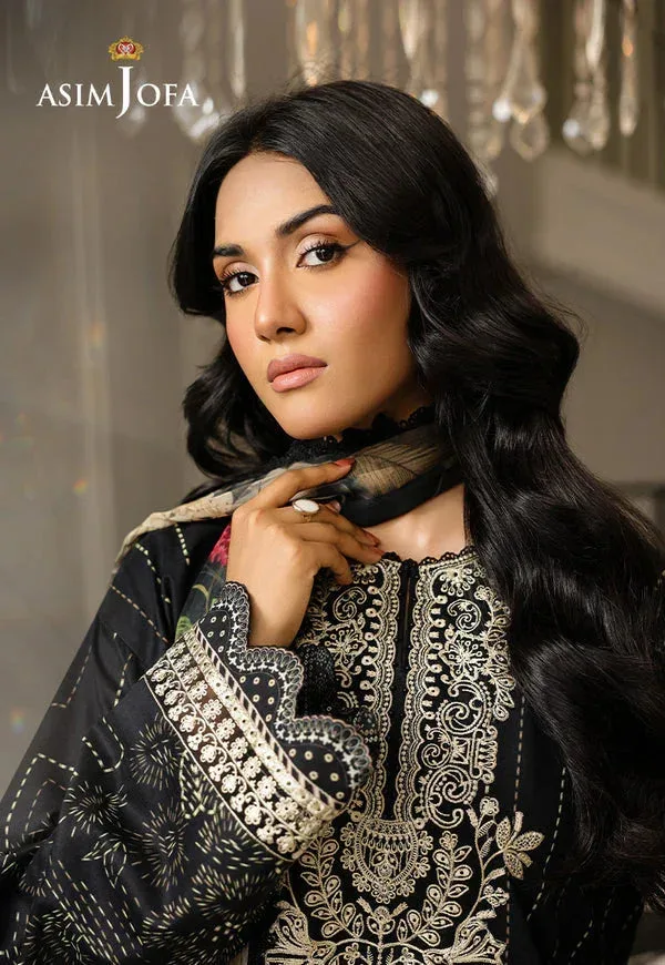 Asim Jofa Summer Rhapsody Organza – view 3 – Poshaq