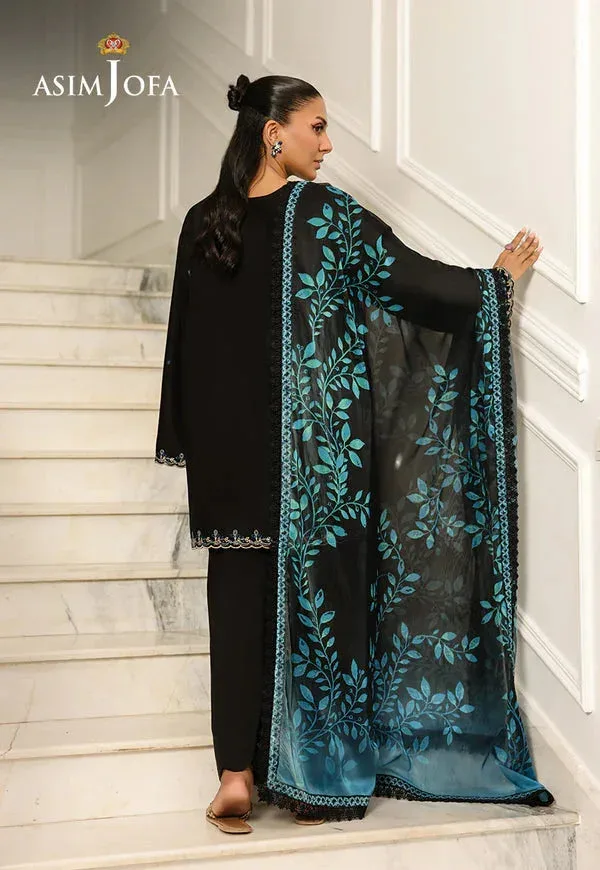 Asim Jofa Summer Rhapsody Organza – view 2 – Poshaq
