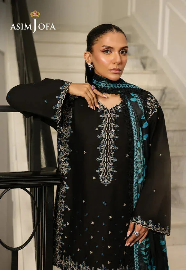 Asim Jofa Summer Rhapsody Organza – view 3 – Poshaq