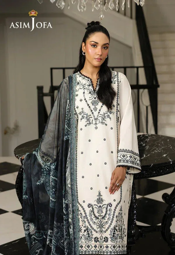 Asim Jofa Summer Rhapsody Chiffon – view 4 – Poshaq