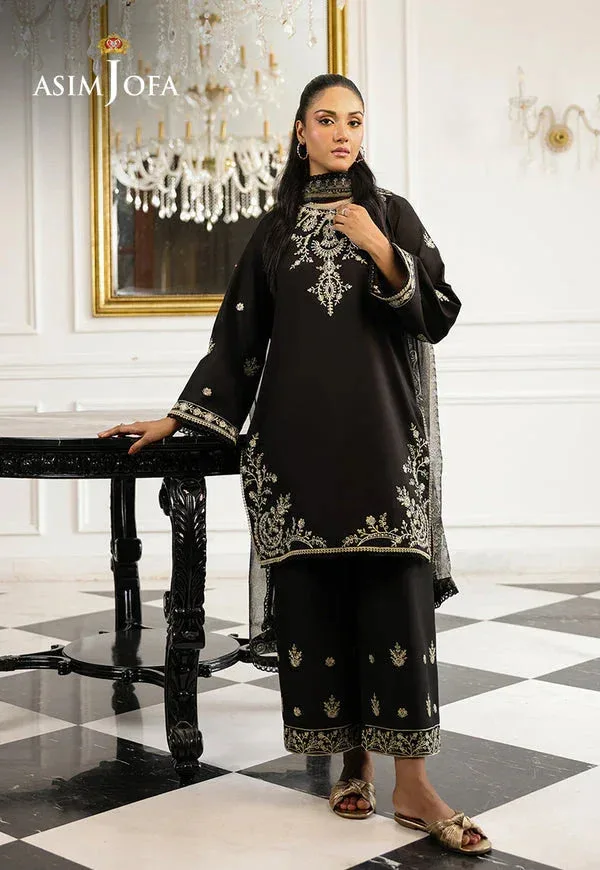 Asim Jofa Summer Rhapsody Organza – view 1 – Poshaq