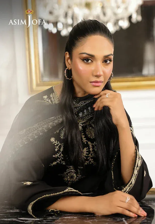Asim Jofa Summer Rhapsody Organza – view 4 – Poshaq